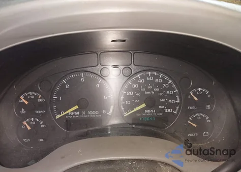 2000 Chevrolet S-10 Ls из США, поврежденный, VIN 1GCCS14W2Y8166786